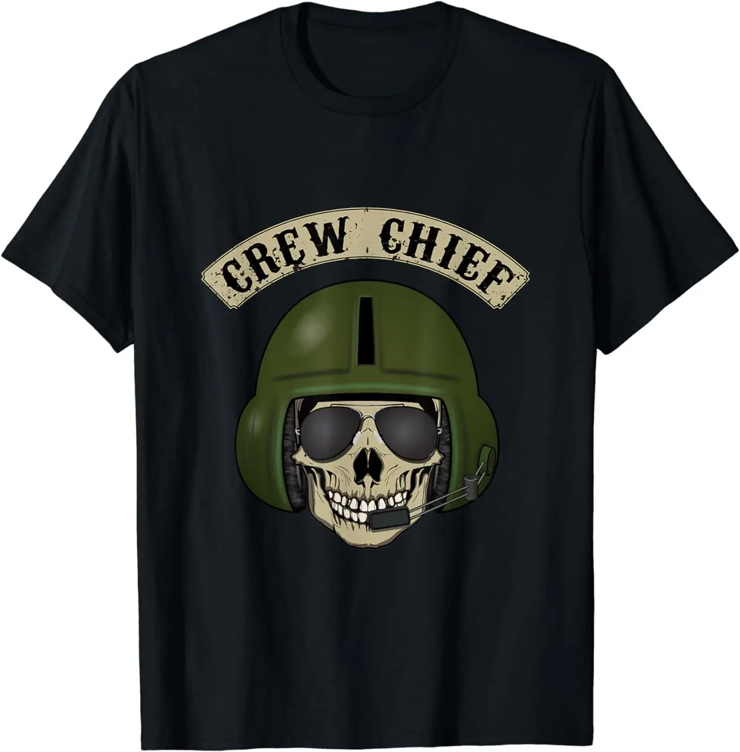 

NEW LIMITED Helicopter Crew Chief T-Shirt S-3XL