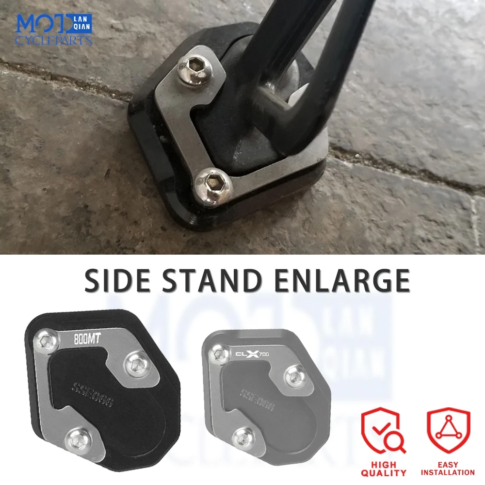 

2025 2024 FOR CFMOTO CLX700 /700 CL-X Heritage/Adventure/Sport 2020-2025 Kickstand Sidestand Stand Extension Enlarger 800MT N39°