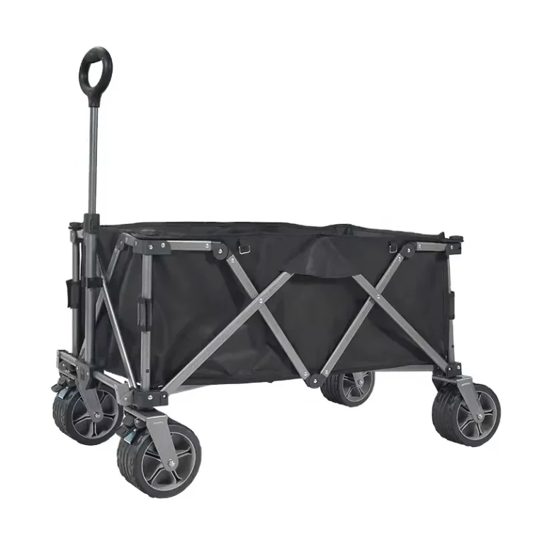 Cheap Outdoor Garden Camp Trolley Beach Cart Collapsible Folding Utility Hand Carts Trolley Folding Wagon Stroller Outdoor