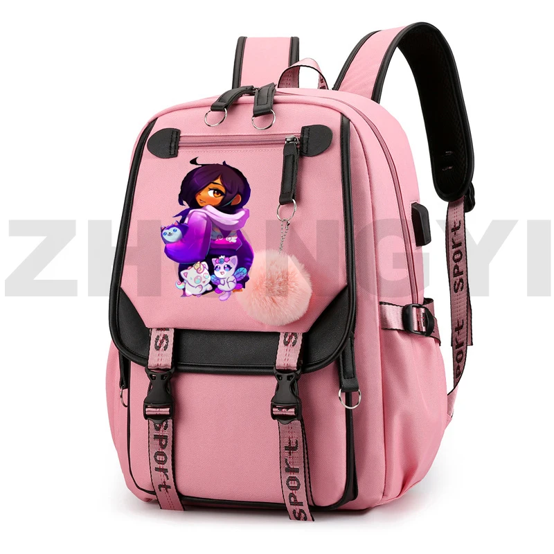 

Fashion Cartoon Aphmau Merch Backpack Anime Schoolbag for Teenager Girl Backpack Softback As A Cat Bookbag Back Pack for Women