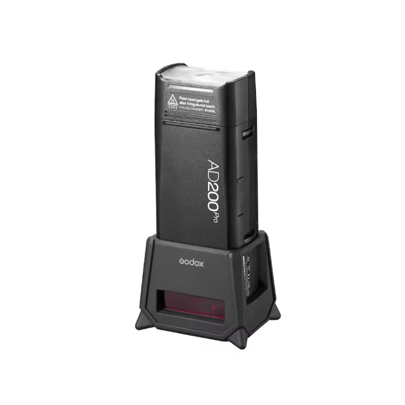 Godox  AD200pro-PC Out Door Flash Silicone Fender Protective Case Floor Light Holder for Godox AD200pro AD200 Outdoor Flashes