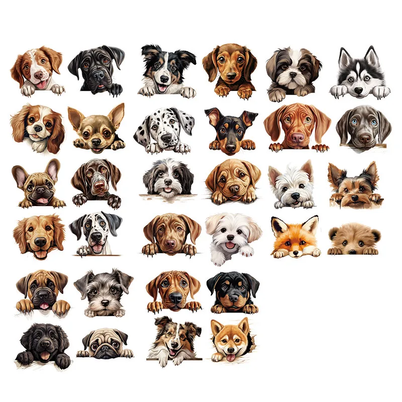 

The latest design cartoon pet Iron on transfer for Children clothing Caring animals dtf transfers ready to press Heat Transfer P