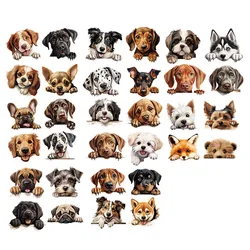 The latest design cartoon pet Iron on transfer for Children clothing Caring animals dtf transfers ready to press Heat Transfer P