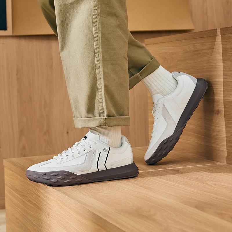 Xtep 987 da uomo 2024 inverno vintage rimbalzo morbido per il tempo libero resistenza supporto scarpe da ginnastica da allenamento 876419320013