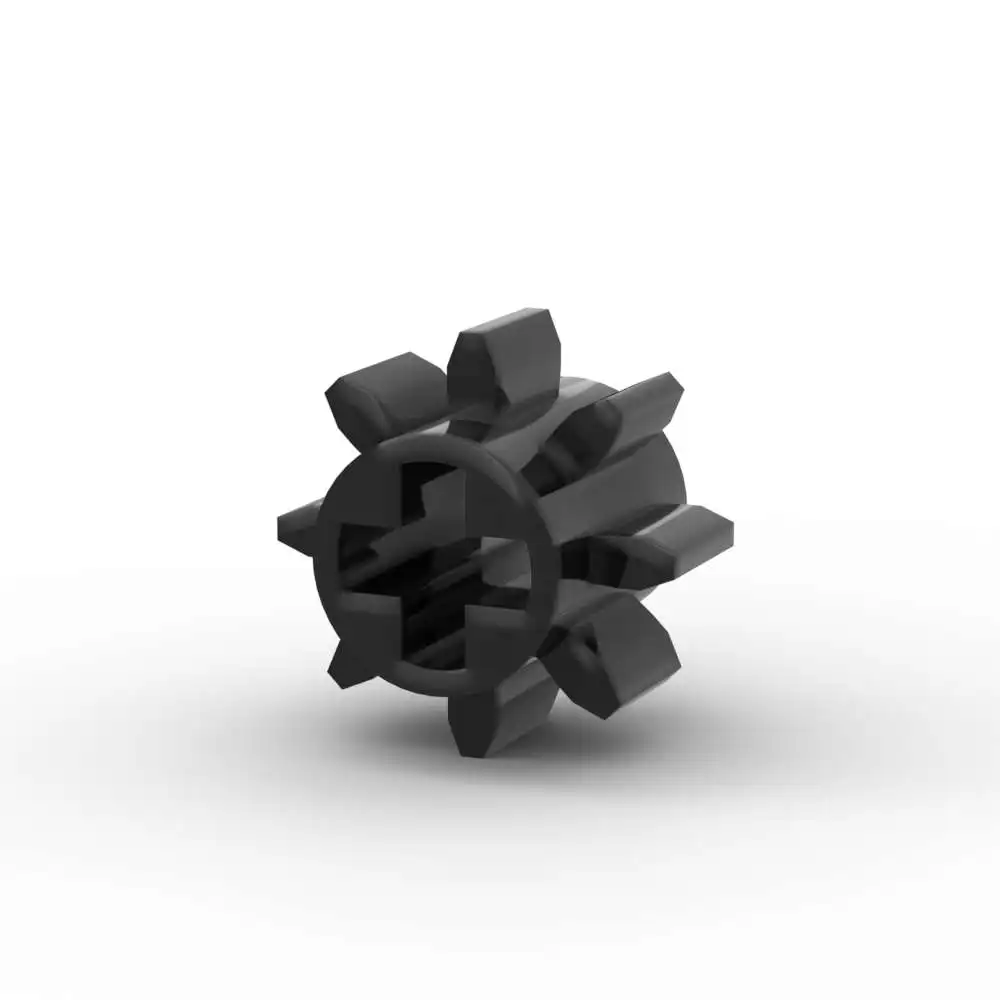 MOC 10PCS Part Bricks 3647 Gear 8 Tooth Building Blocks Set High-Tech Educational Assemble Particle Puzzle Toy Birthday Kid Gift