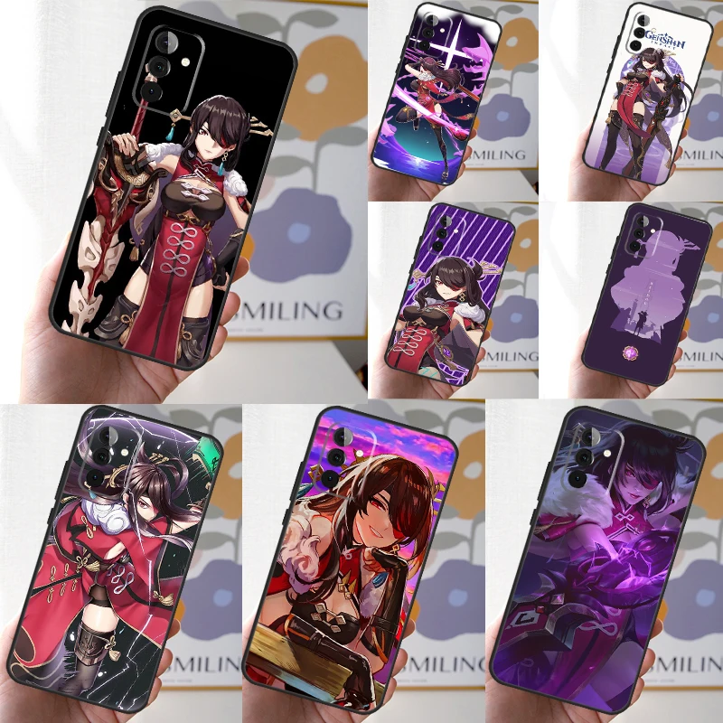 Genshin Impact Beidou Phone Case For Samsung Galaxy A54 A34 A14 A15 A25 A35 A55 A53 A33 A13 A52 A32 A12 A51 A71