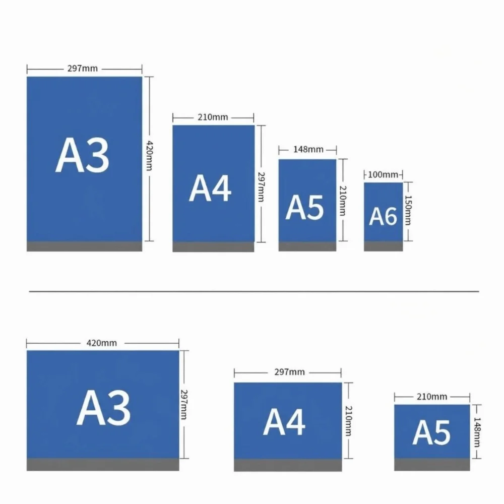 A4/A5/A6 Desk Display Stand Double Side Clear Transparent Price Label Display Rack Acrylic Menu Stand Holder Restaurant