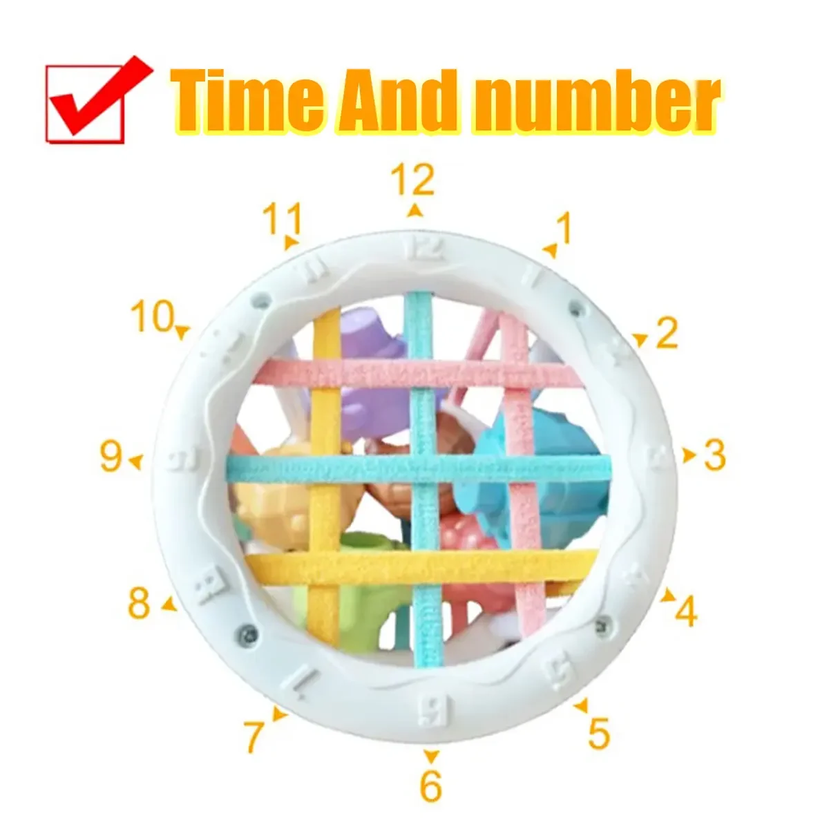 Montessori-Formblöcke, Sortierspiel für Babys, sensorischer Würfel, bunte Blöcke, pädagogisches Lernspielzeug, Neugeborenes Geschenk, 0–12 Monate