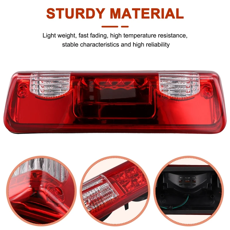 Third High Brake Light Tail Light Warning Light Rear Brake Light 02HLA1215ASM For Ford Explorer Sport Trac F-150