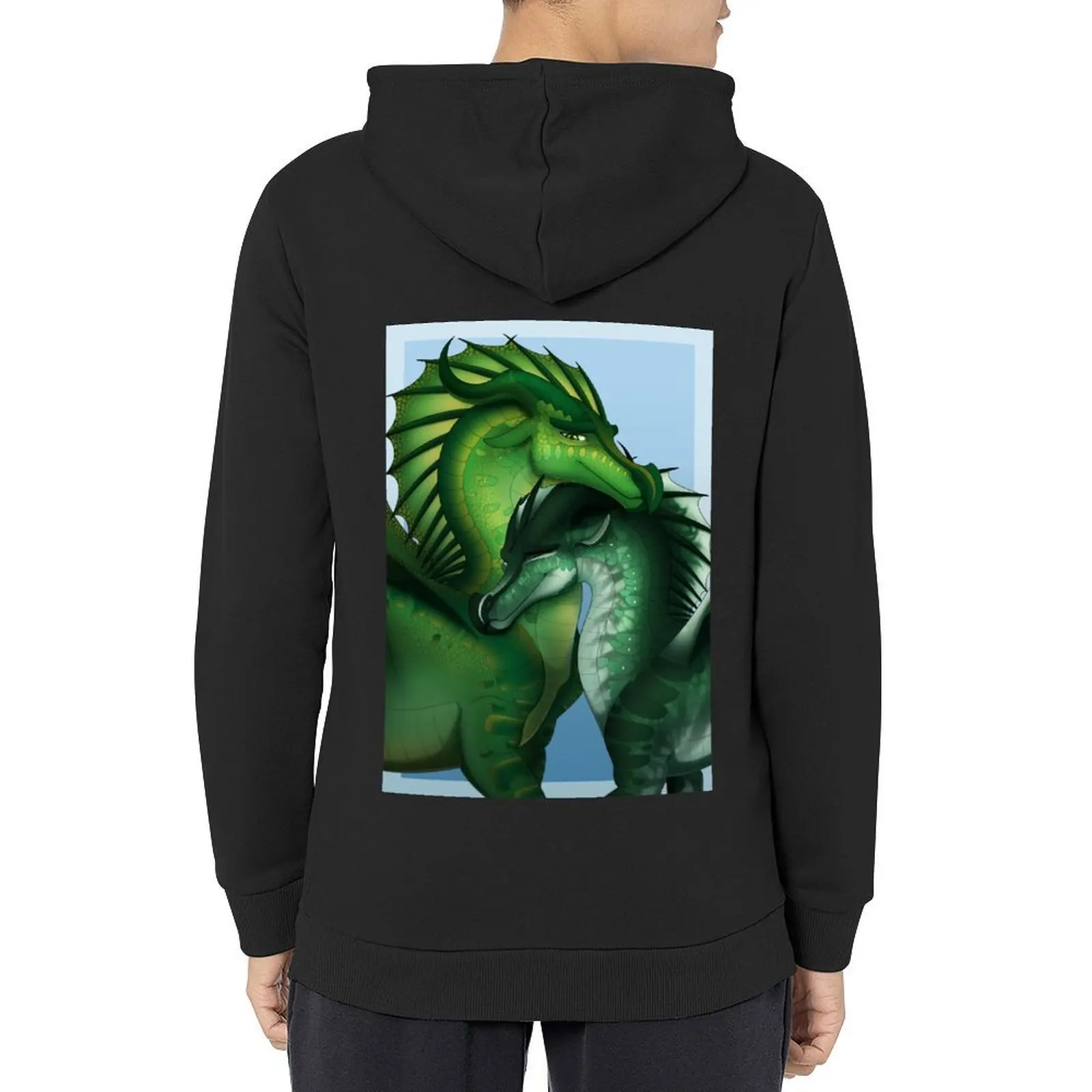 

Sundew and Willow the LeafWings Hoodie hooded shirt autumn clothes blouse men clothes man hoodie