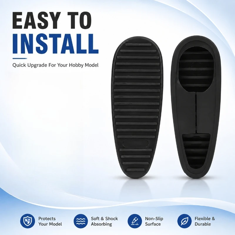 Anti-Vibration Soft Rubber Cushion Universal Non-slip Buffer Mat Durable Height Increase Support Replacement Pad 1/2/3PCS