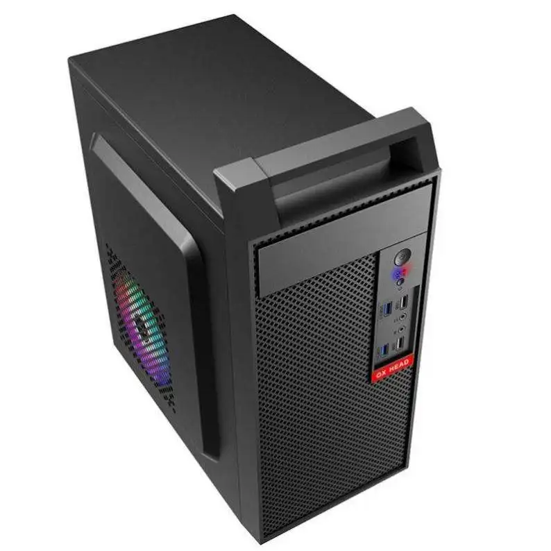 OEM Core I5 10400/16G/512G Cabinet Fast Gaming PC Desktop Computer Gamer Custom Diy Configuration