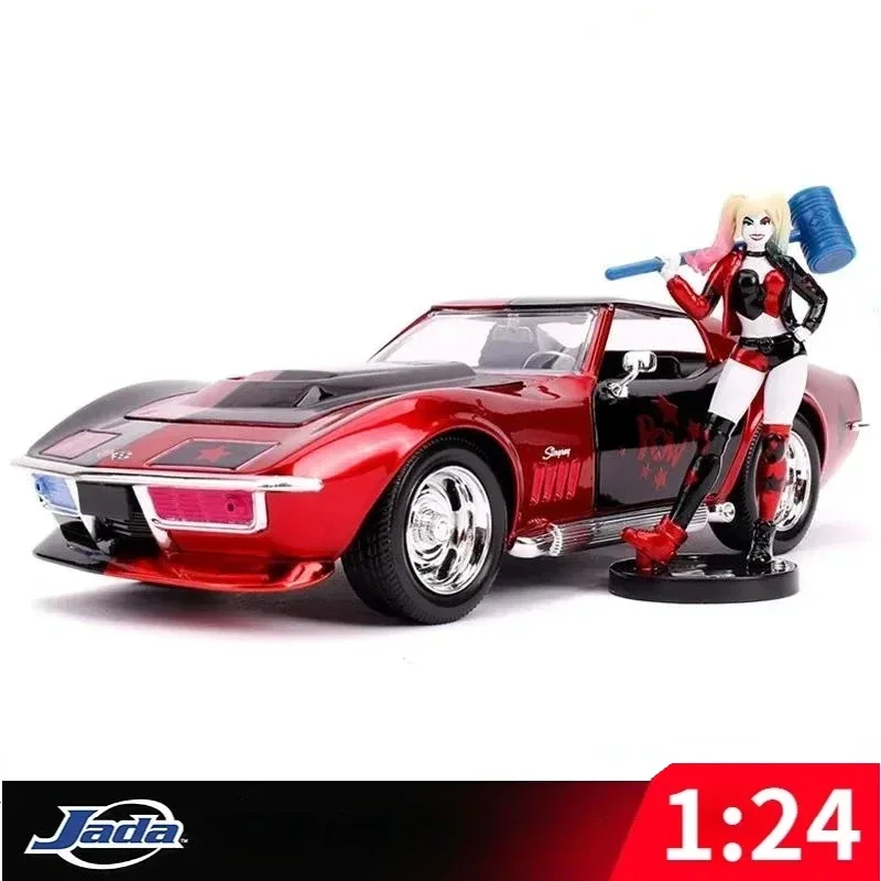 

Jada 1:24 Chevrolet Corvette Ugly Girl Diecast Metal Alloy Model Car Toys for Children Toy Gift Collection