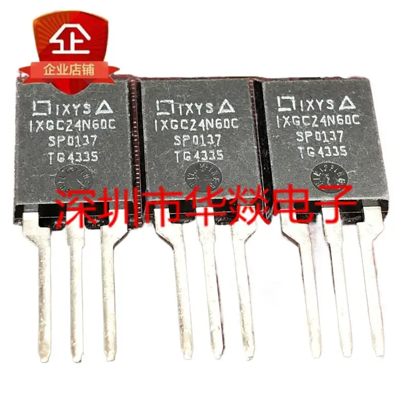 

5pcs IXGC24N60C ISOPLUS220 600V 24A