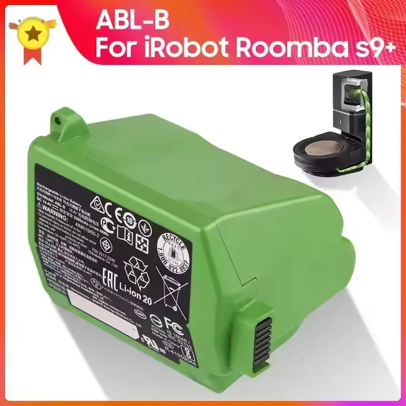 

Replacement Sweeper ABL-B Rechargeable Battery for iRobot Roomba S9 9150 S9+ S9550 9550 + S9 Plus S955020 S955880 Robot Vacuum