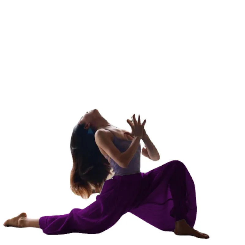 Yoga Pants Yoga Fitness Quick Dry Pants High Waist Pants Women Loose Showing Thin Dance Pants Square Dance Sports Casual Pants