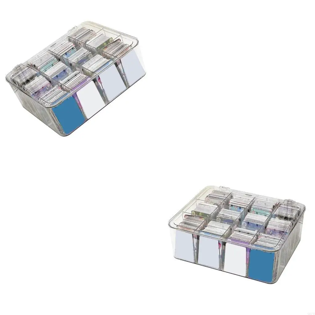 

Компактный органайзер для карточек для детей, легко носить с собой, отлично подходит для школ, парков и домашнего использования,