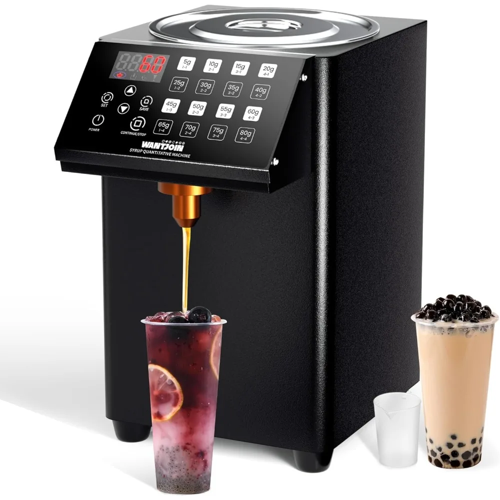 

Fructose Dispenser for Commercial, Stainless Steel Syrup Dispenser for Bubble Tea Equipment, Fructose Quantitative Machine