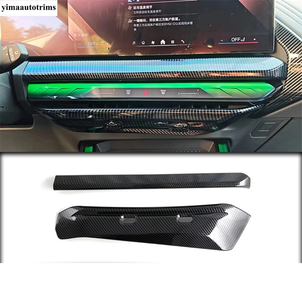 

Carbon Fiber Gear Shift Panel / Dashboard Central Control Panel / Seat USB Frame Cover Trim Accessories For BMW X3 G45 2025 2026