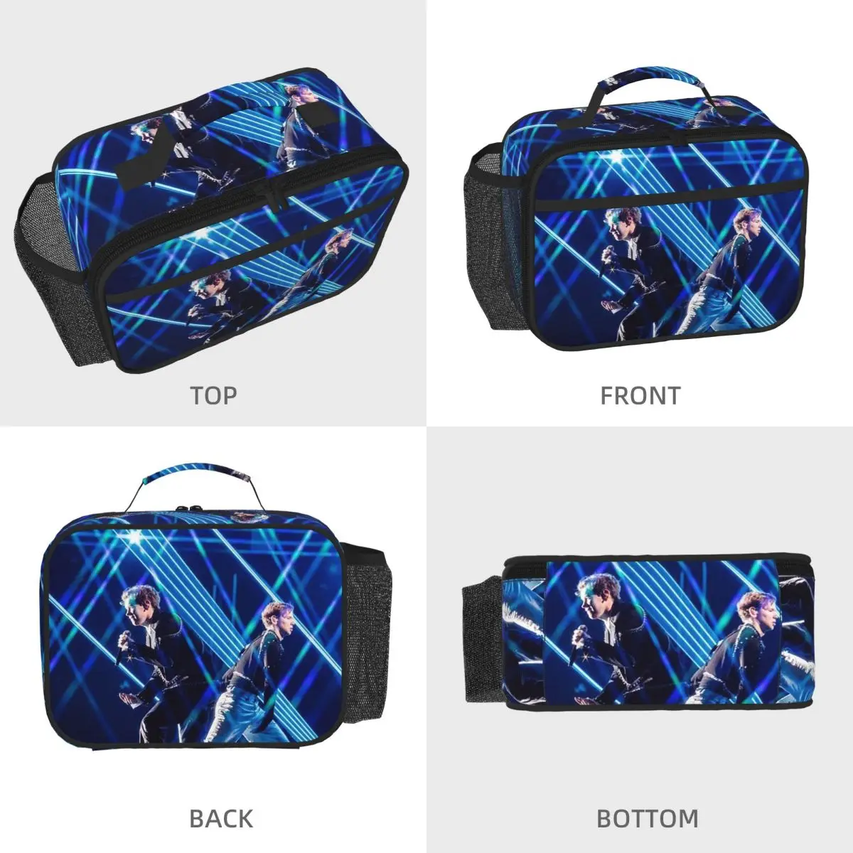 Marcus And Martinus Sweden Norway Eurovision Insulated Lunch Bag for Women Kids Portable Food Boxes Thermal Lunch Box Tote