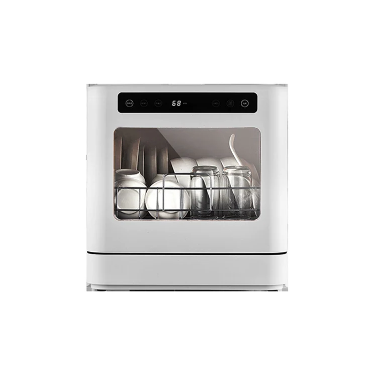 

Hot Sale Desktop 75 Water Temperature Dishwasher Hands Free New Dishwasher Mini High Quality Built-in Dishwasher