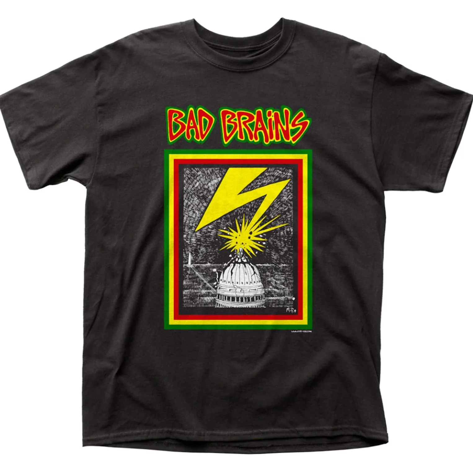 Bad Brains Capitol Casual T-shirt Luxury Brand for Men and Women