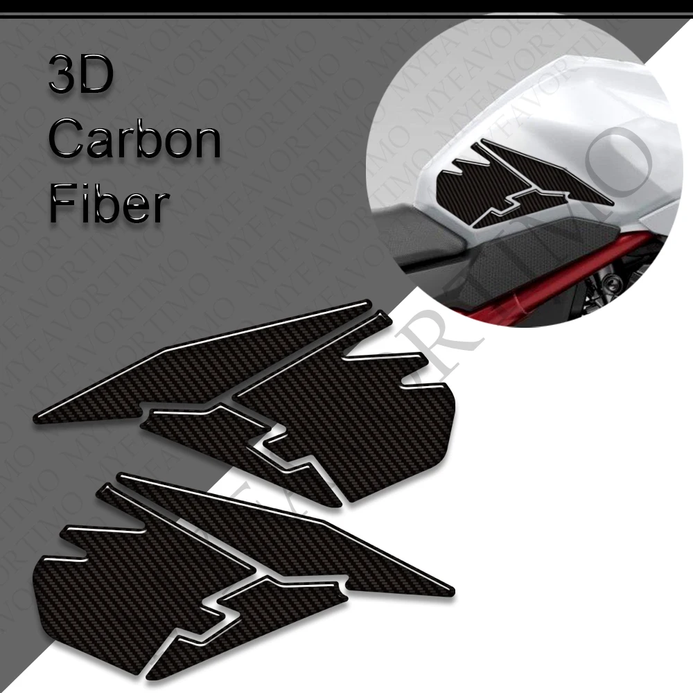 

2023-2026 Для Honda Hornet 750 CB750 CB 750: Накладка на бак, наклейки-протекторы на бак и колени, карбон
