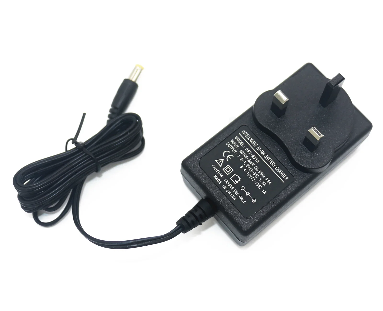 Ni-MH Ni-Cd Battery Smart Charger for Voltage in 1.2V 2.4V 3.6V 4.8V 6V 7.2V 8.4V 9.6V 10.8V 12V 13.2V 14.4V 15.6V 16.8V 18V