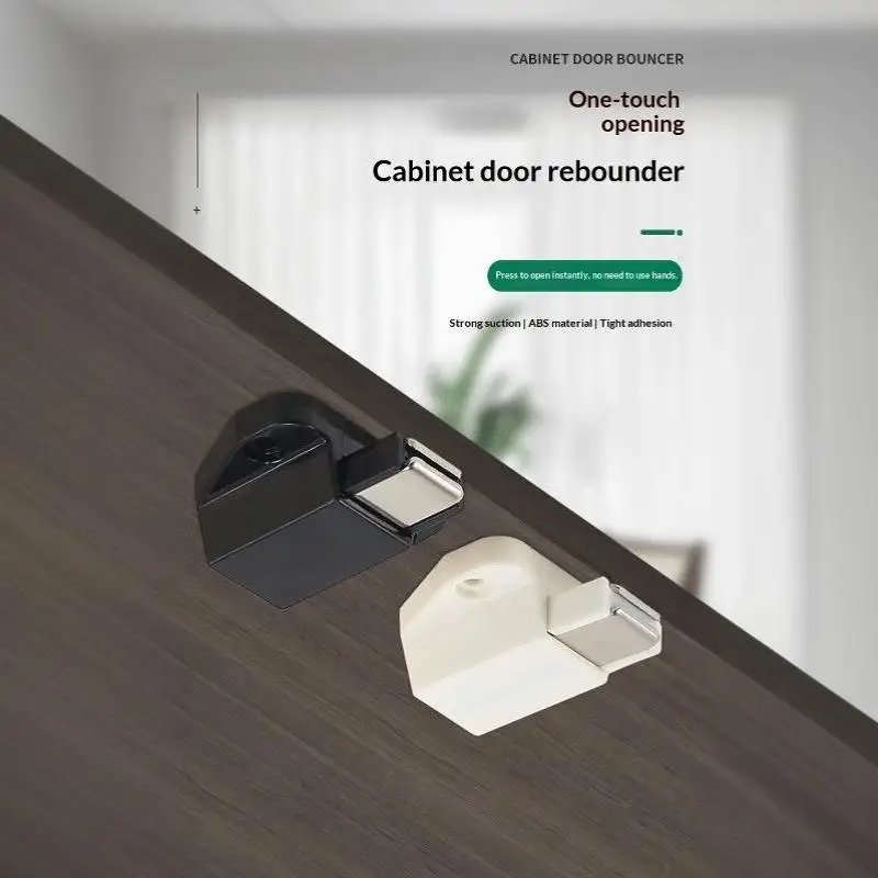 Verdeckter magnetischer Schrankgriff, frei einstellbarer Kunststoff-Schubladenverschluss für die Reparatur von Badezimmerschranktüren – Detail 7