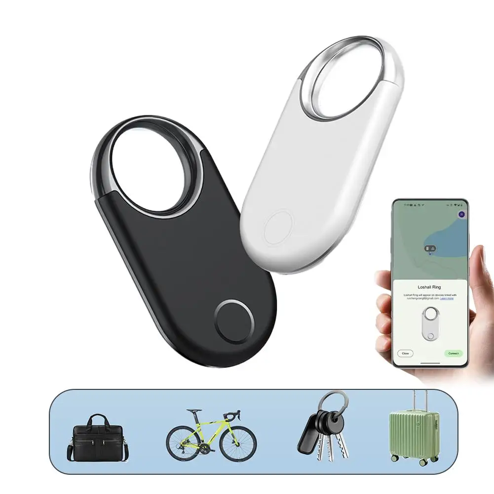 Portable Smart Anti Loss Tracker Keychain Bluetooth Item Locator for Google Find My Device Wallet Backpack Luggage Travel Use view 5