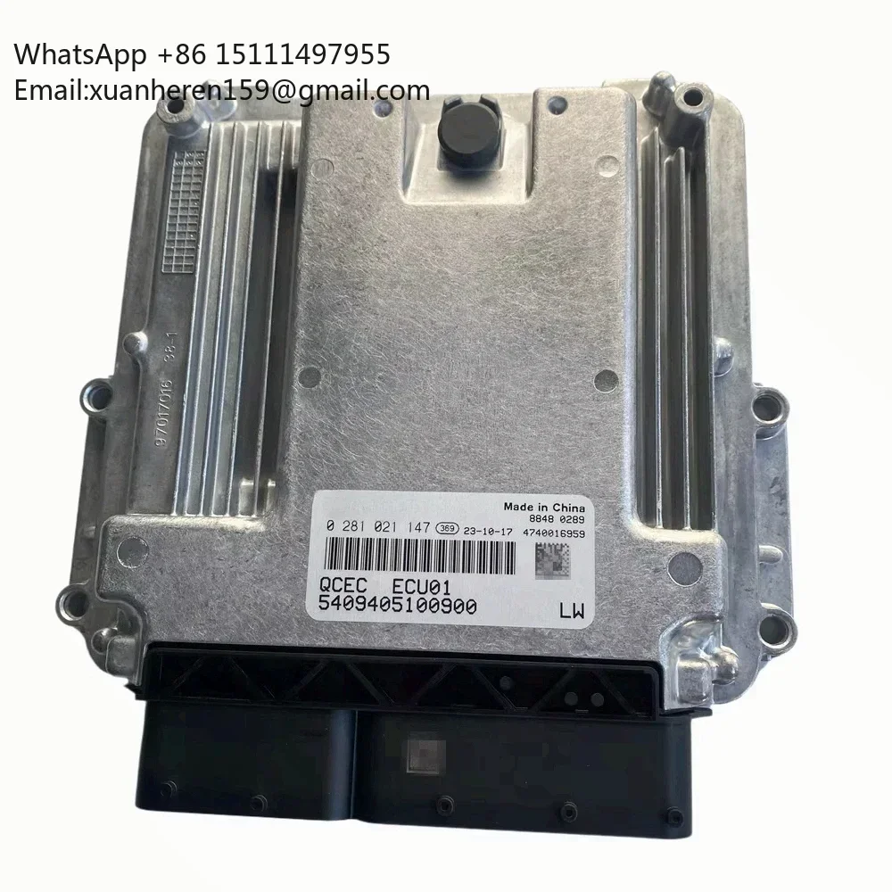

High Quality Brand New Original Engine Control Unit ECU 5409405100900/0281021147 Replacement for Quanchai Commercial Trucks
