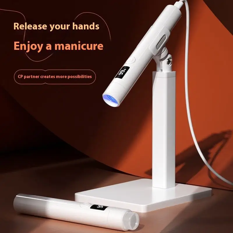Mini Nagel Lampe Trockner Maschine Tragbare USB Aufladbare Nagel Schnell Trocknende Licht Handheld Maniküre Lampe