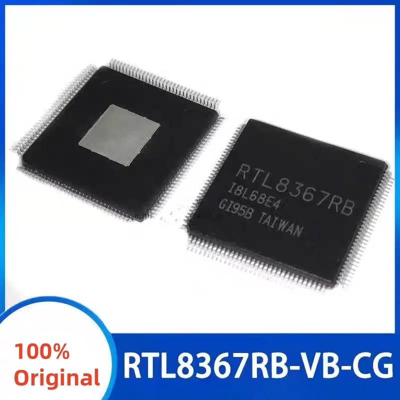 2PCS 100% New RTL8367RB-VB-CG RTL8367S-CG RTL8367RB-CG RTL8370N-VB-CG LQFP-128  Brand New Original Chips ic