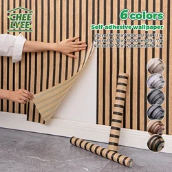1 Roll Self-Adhesive Wallpaper Stickers Peel and Stick 3D Wall Sticker Easy to DIY Suitable for Ceiling, Living Room