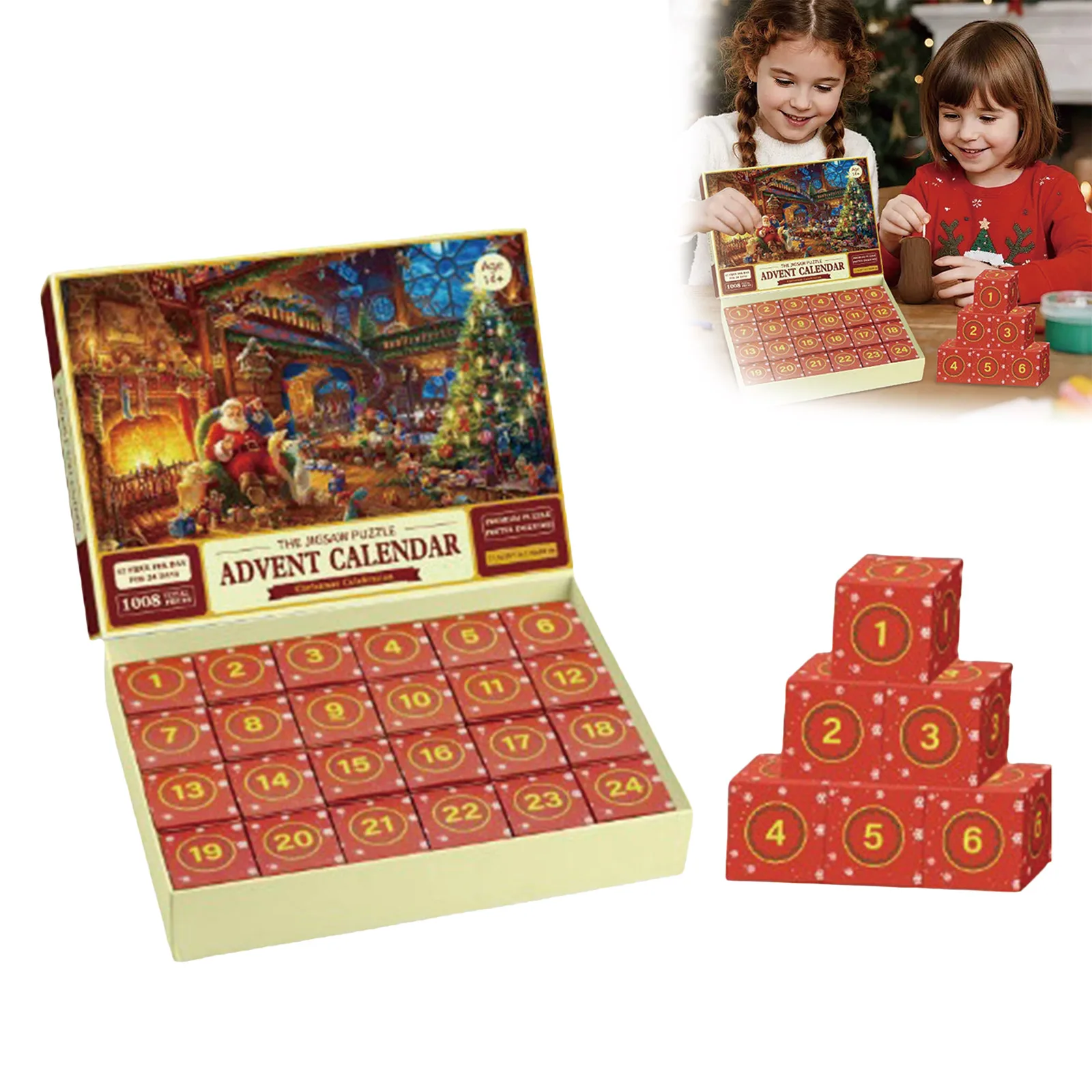 

2025 hot toys Fandom Christmas Advent Calendar Puzzle toy festival Holiday party popular fashion interesting playthings for kid