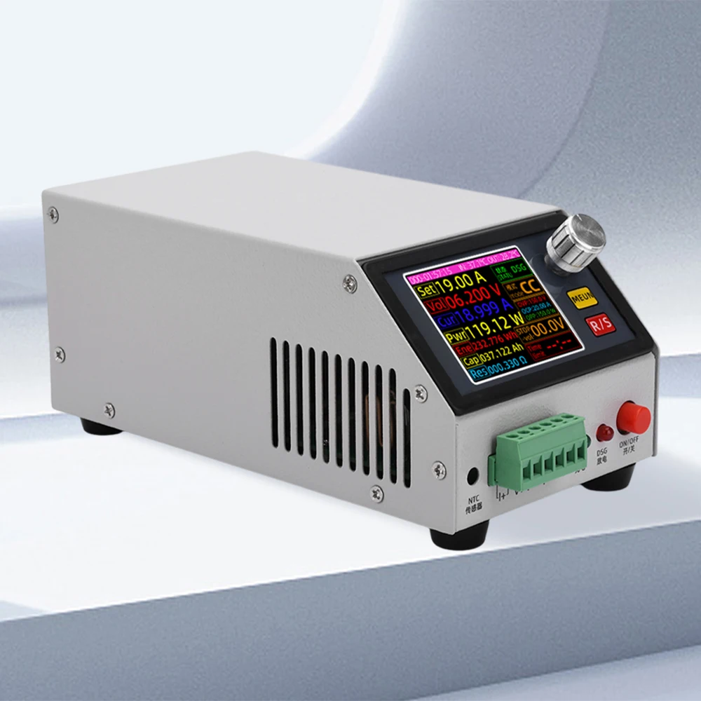 MDL150 DC12V 2.4 inch colour screen DC electronic load tester Lithium battery capacity measuring instrument DC 0~150V 20A 150W