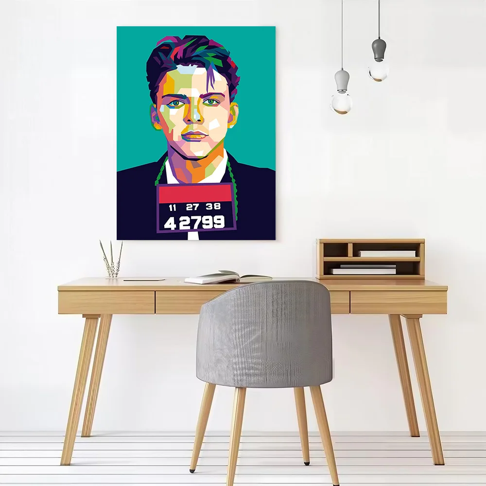 Frank Sinatra Actor Canvas Poster Wall Art Customizable High Quality Printed Picture for Vintage Decor Living Room Bedroom Mural