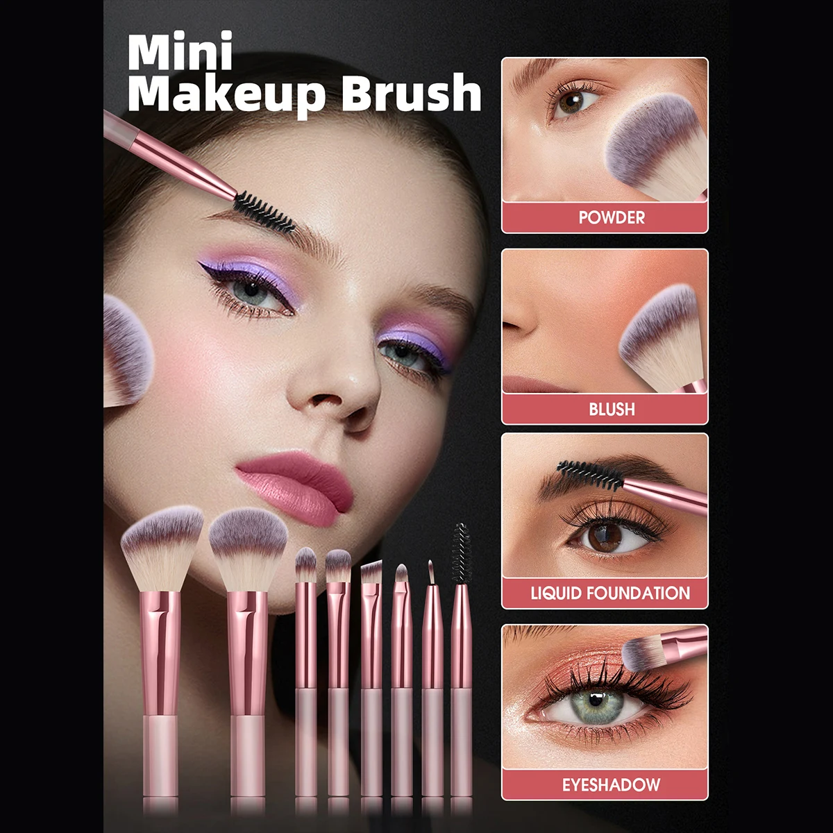 28-teiliges Beauty-Zubehör-Set – Beauty Rose Makeup Bewertung und Preis