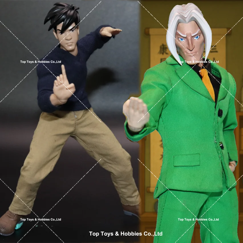 Joy Man Toys 1/12 JM012 Kung Fu Master JM013 Devil Gentleman Dolls Полный набор моделей 6 дюймов Мужской солдат Фигурка Коллекция игрушек