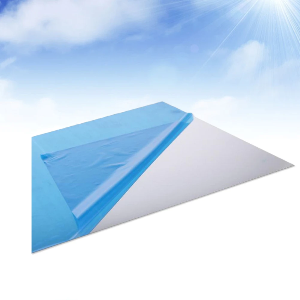 50x100 سنتيمتر مرآة ملصقات جدار عاكسة DIY شخصية للإزالة صائق ذاتية اللصق #5