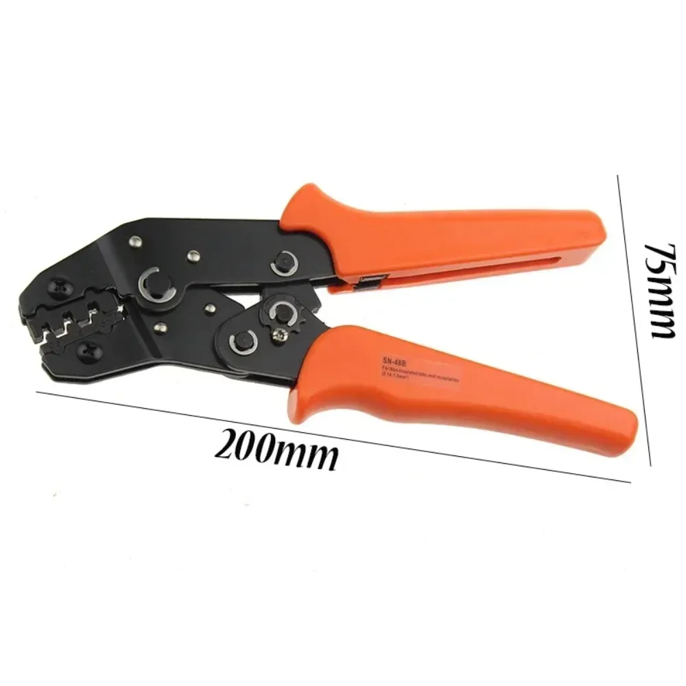 SN-48B European Type Bare Terminal Crimping Pliers Cold Crimping Pliers Terminal Crimp Spring Terminal Crimp Pliers