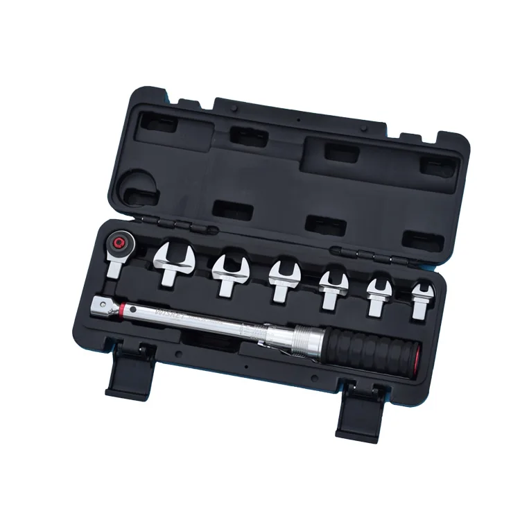 Industrial-grade preset torque wrench set 2-60NM 9*12mm ratchet torque spanner open ended insert tools More specifications