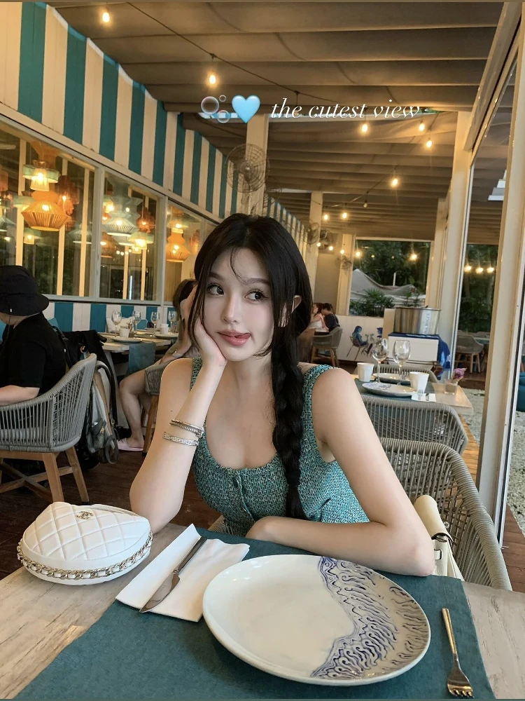 

Woppei сексуальный универсальный комбинезон Bal U-Ne для похудения, вязаный маленький комбинезон Fraance 25C Peaco een, топ, женский повседневный комбинезон, летний...