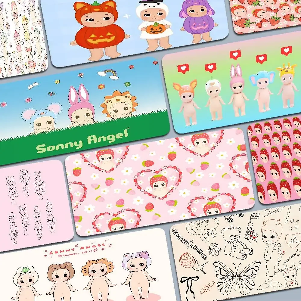 Cartoon Hot S-Sonnies INS Tide Large Thickened Mouse Pad Oversized Gaming Keyboard Notebook Table Mat For PC Computer Table