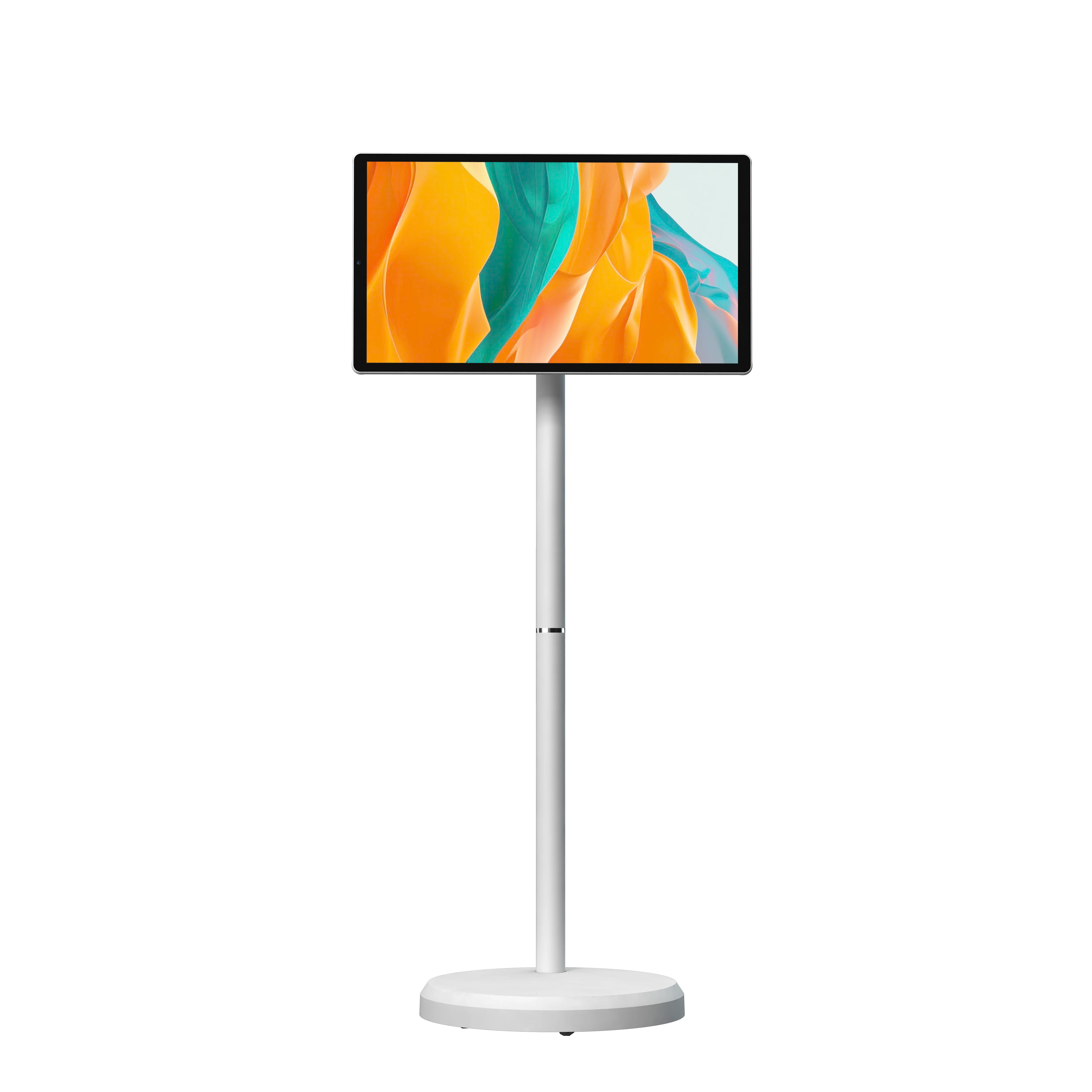 hot products 21.5 inch 4+64G Android12 smart interact screen built-in battery with usb wifi HDMI moveable stand hd touch Lcd tv