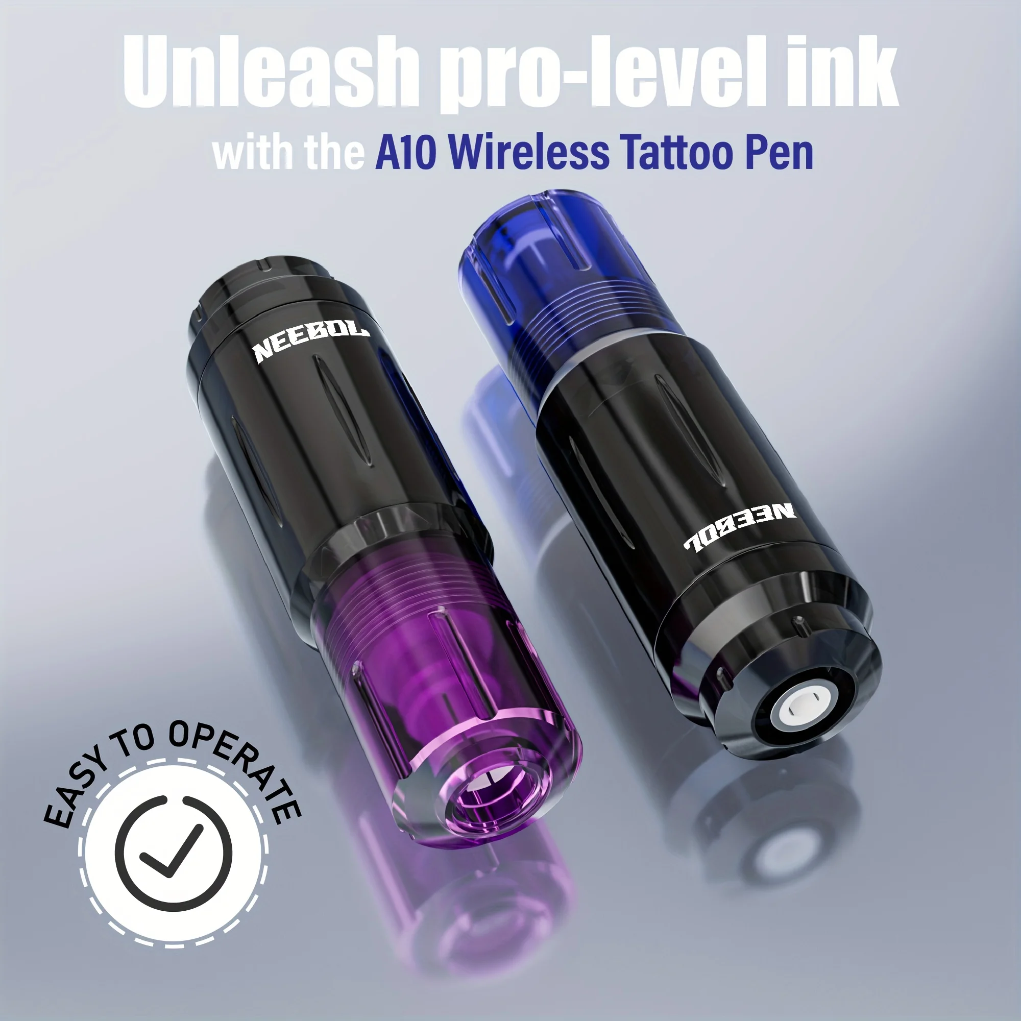 

Wireless Tattoo Pen Machine 3.5 Stroke with 1500MAH Battery Capacity LCD Display Tattoo Gun for Artist Tattoo Supply