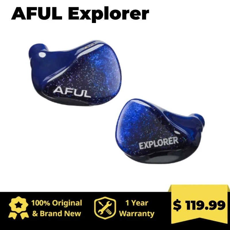 

AFUL Explorer Wired Hybrid Earphones, 1DD+2BA Hybrid In-Ear Monitors for Deep Bass | Performer5 Performer8 Magicone