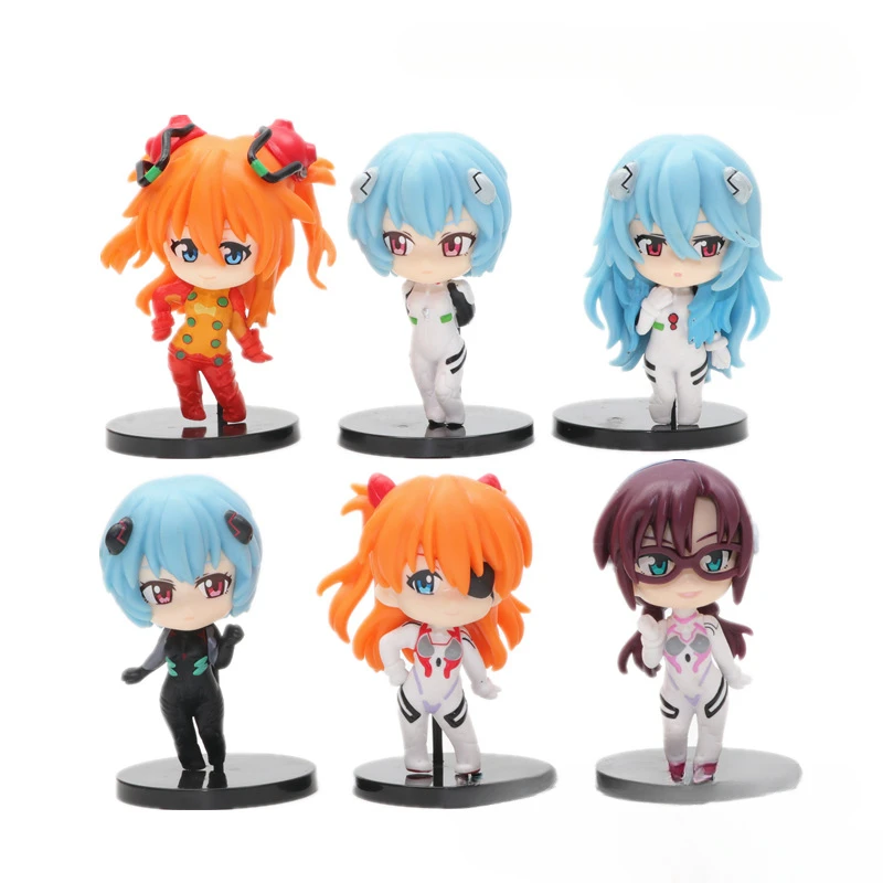 10 CM Evangelion Hand Akihika Ayanami Model Doll Machine Twist Egg Doll Toys