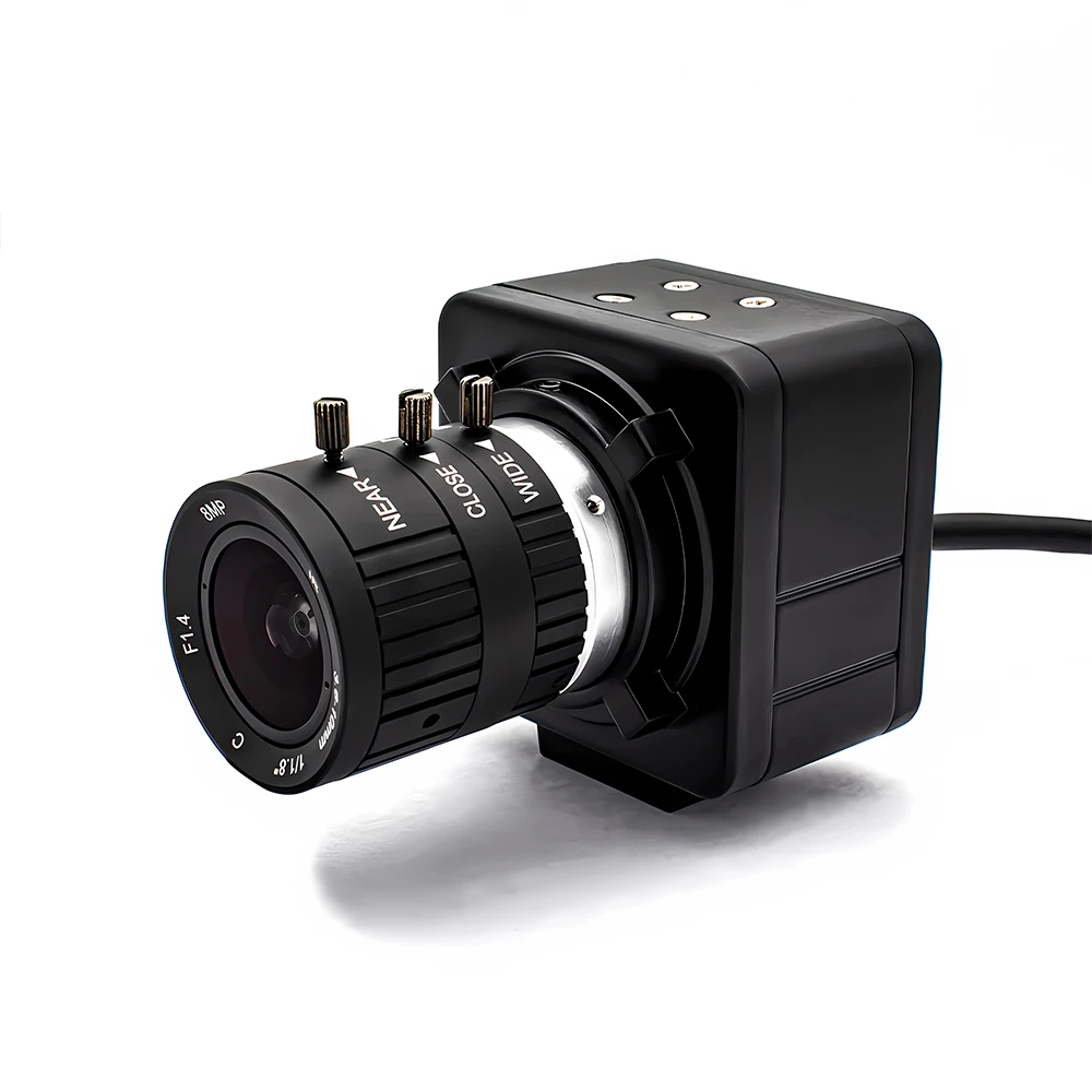 4K 30FPS POE IP Camera 8MP 5-50mm CS Lens Onvif RTSP Security Surveillance Camera for Industrial Machine Vision & Home Security image 3