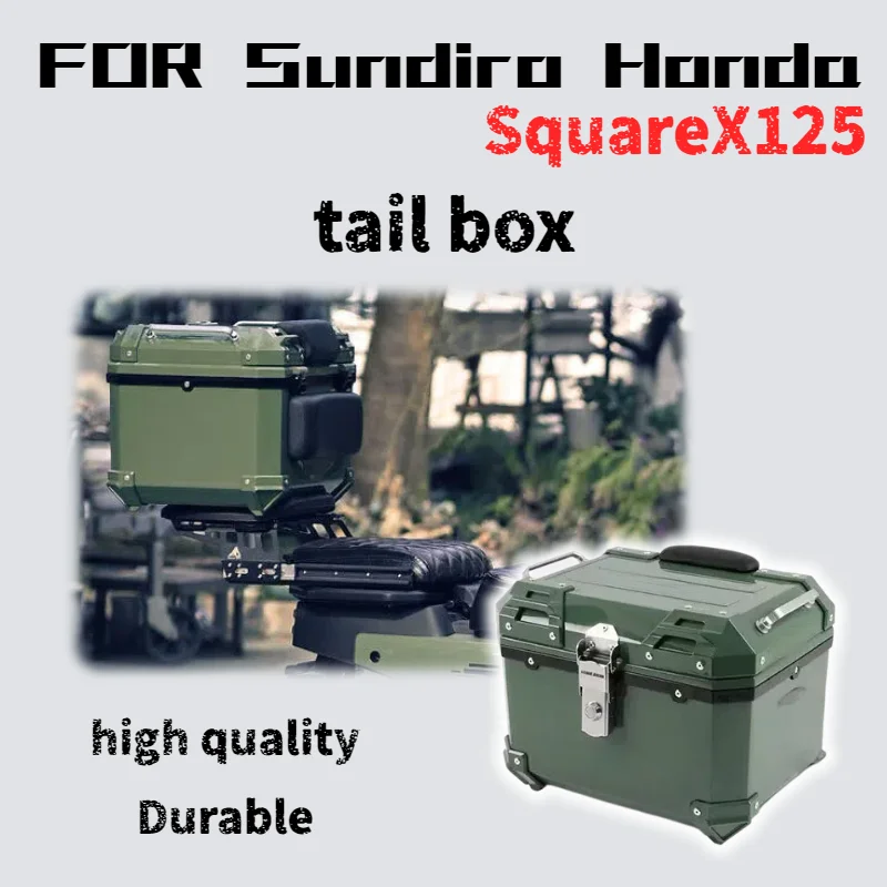 

Многофункциональный задний кофр для Sundiro Honda Square X125, модифицированный багажник для хранения.